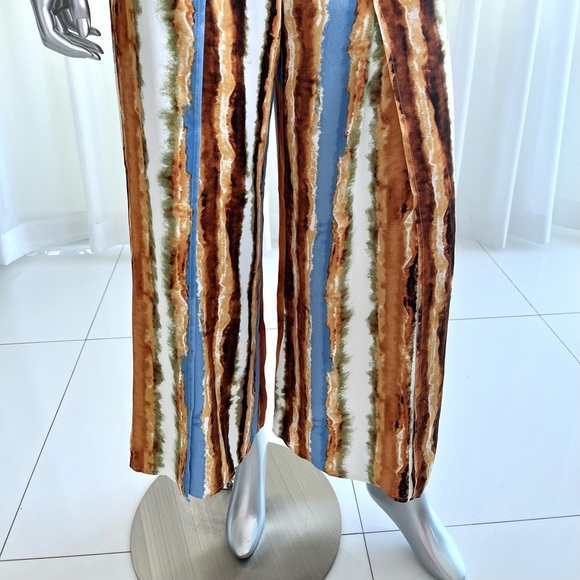 Badgley Mischka wide leg pants NWT size 2 US - Picture 2 of 7